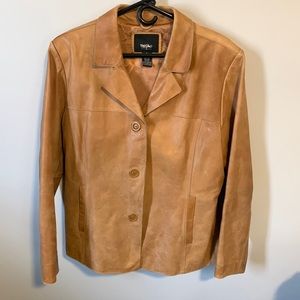 Mossimo Leather Coat